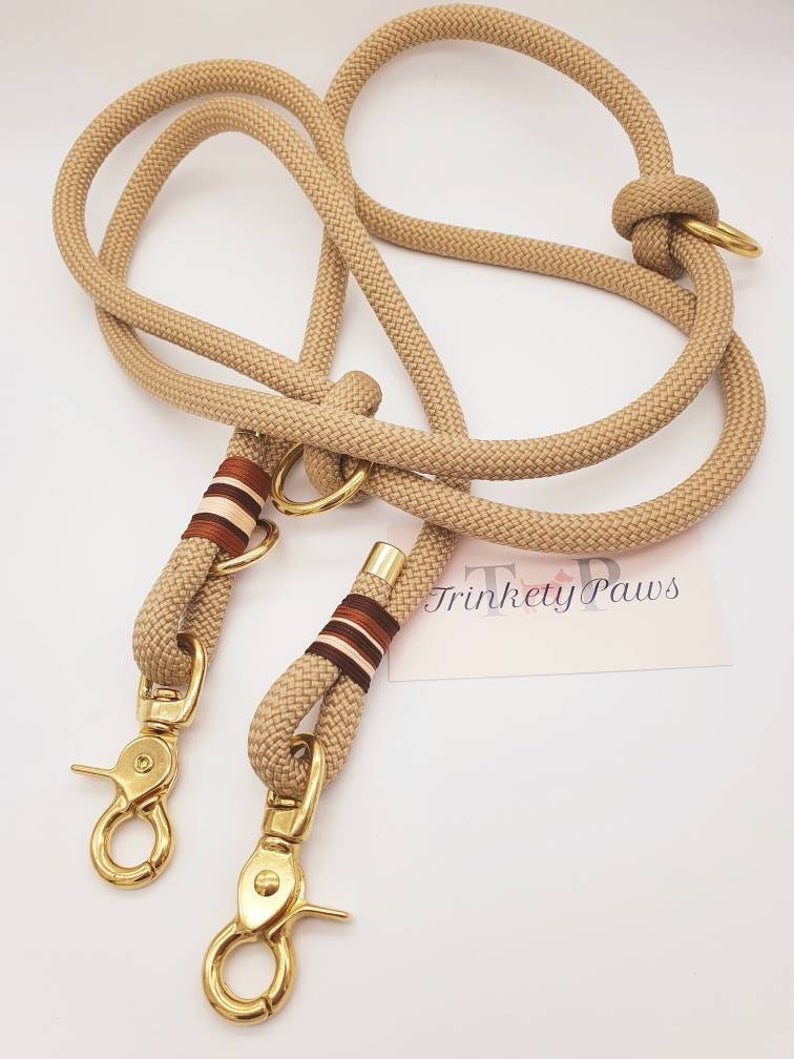 Rope Training Dog Lead / Double-ended Dog Lead - Design Your Own